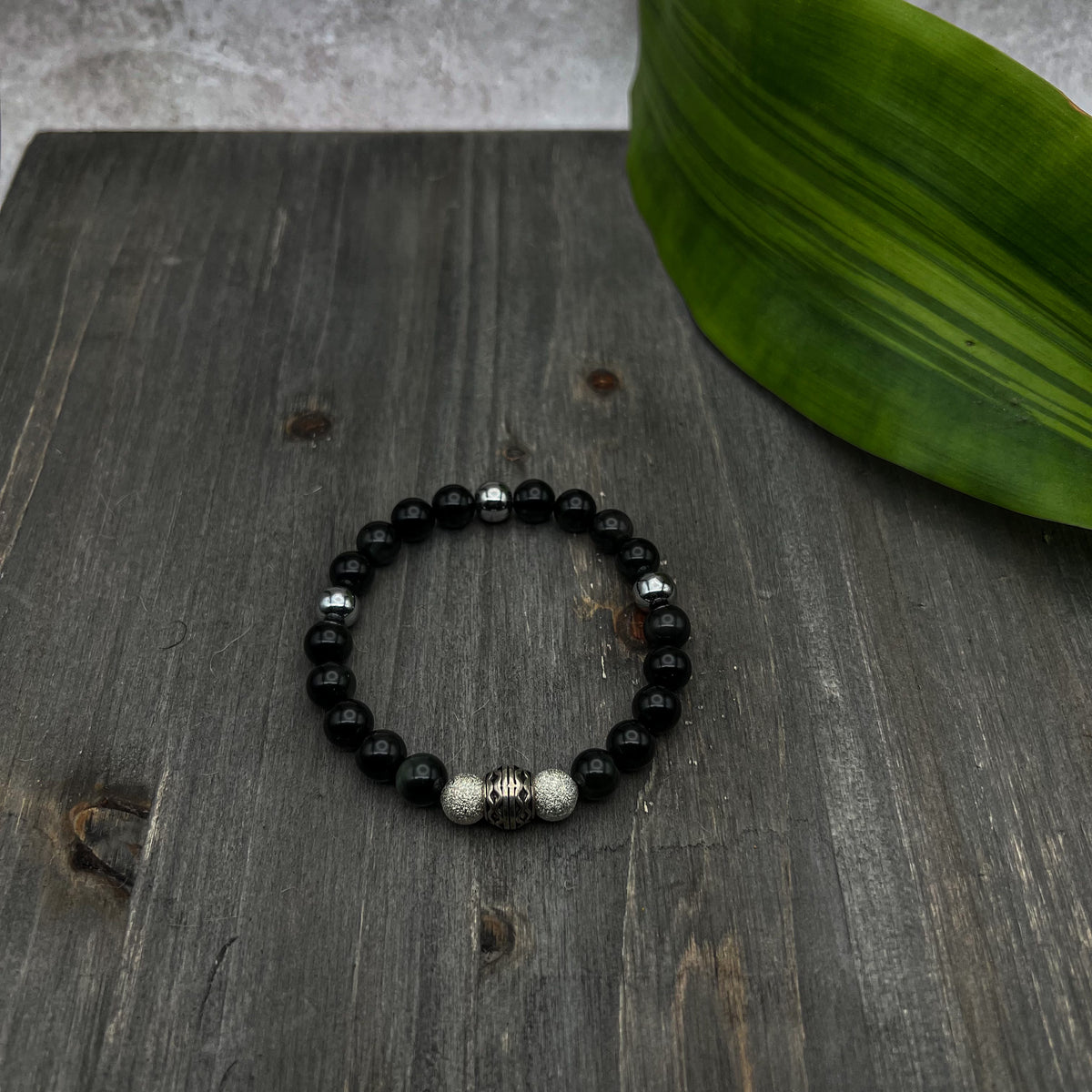 Genesis Collection - Black Onyx Stone Bracelet