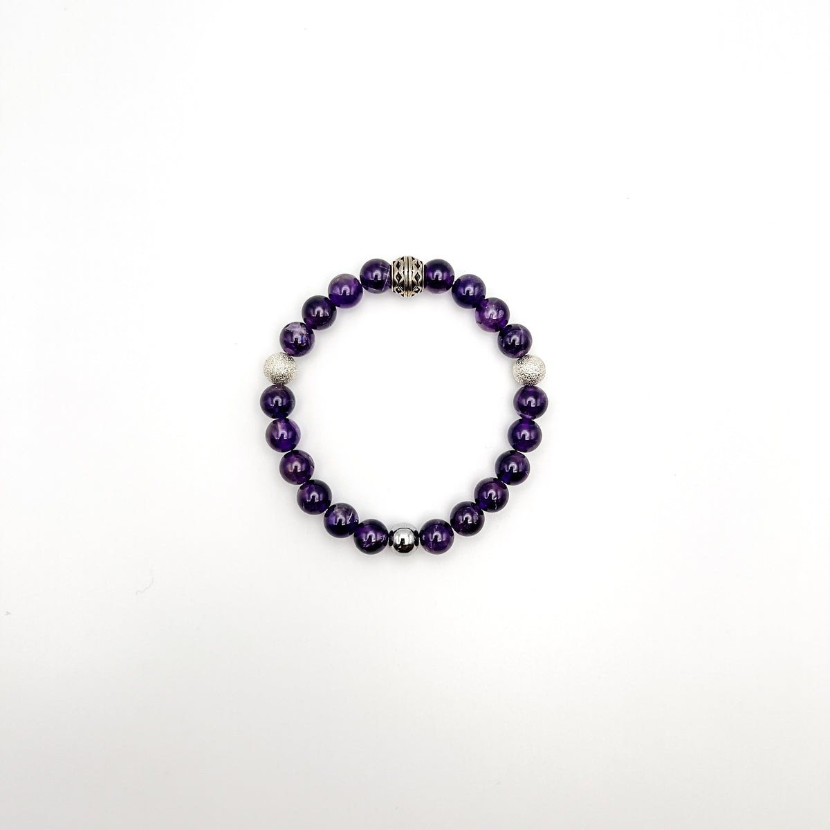 Genesis Collection - Amethyst Stone Bracelet